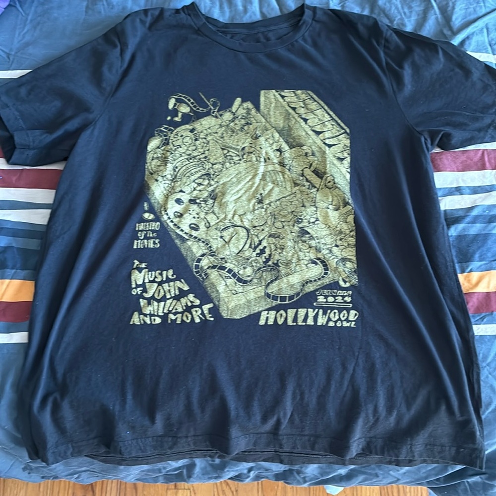 John Williams Hollywood Bowl 2024 Concert Shirt XL EUC